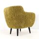 Fuzzy Doodle Armchair Fully Restored - new upholstery