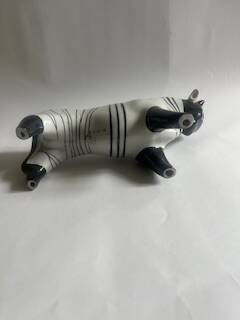 Porcelain bull figurine from Cmielow, 1960s.