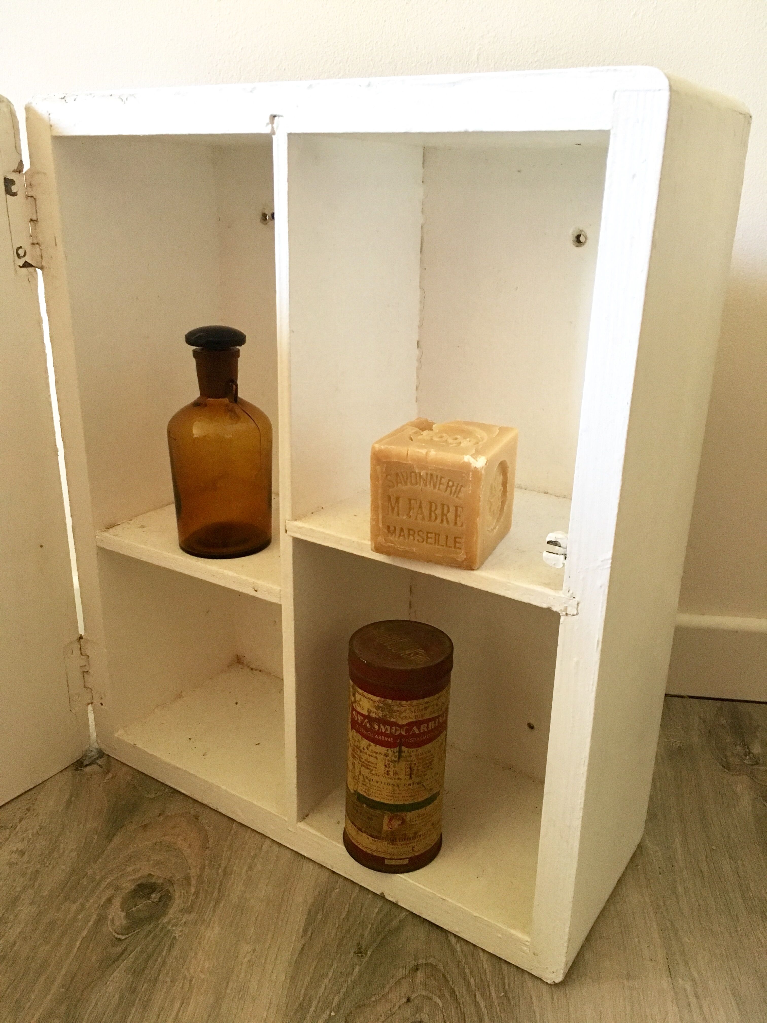 Vintage toilet cabinet