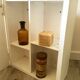 Vintage toilet cabinet