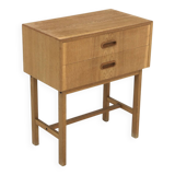 Commode scandinave en chêne, Suède, 1960