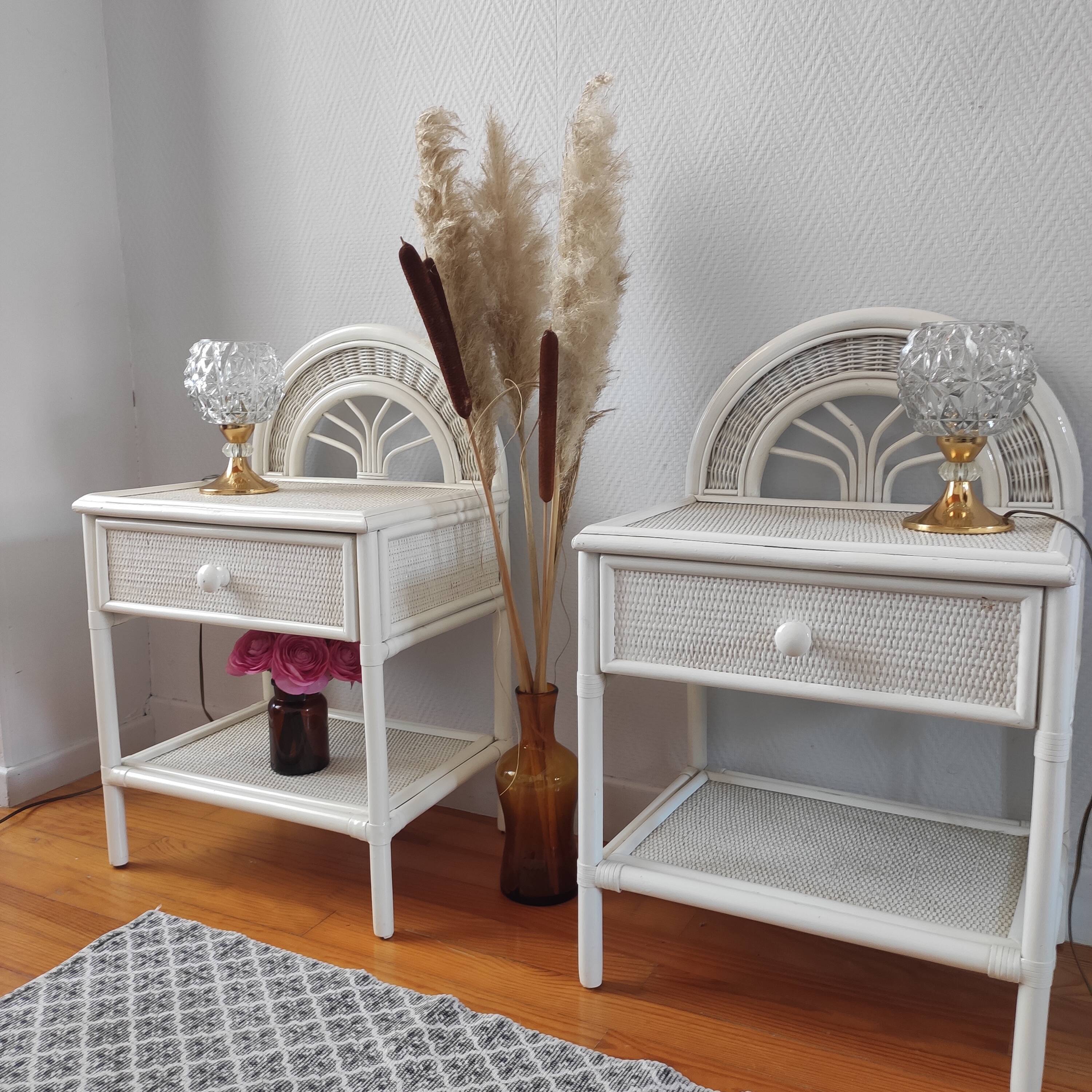 Pair of bedside tables