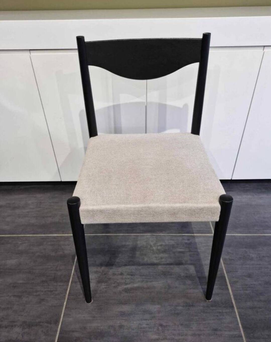 Set of 4 Scandinavian teak chairs, 1970s