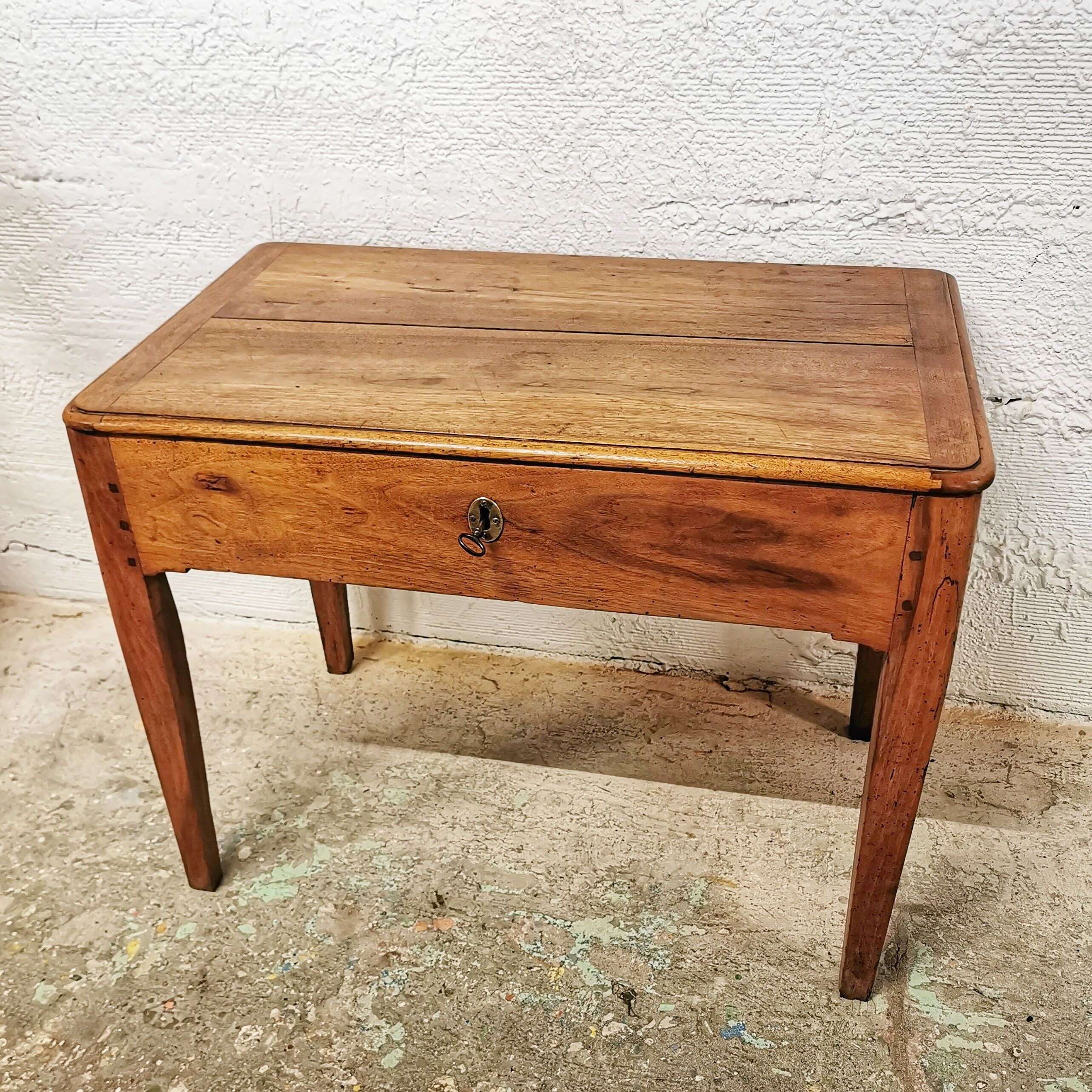 Small old writing table