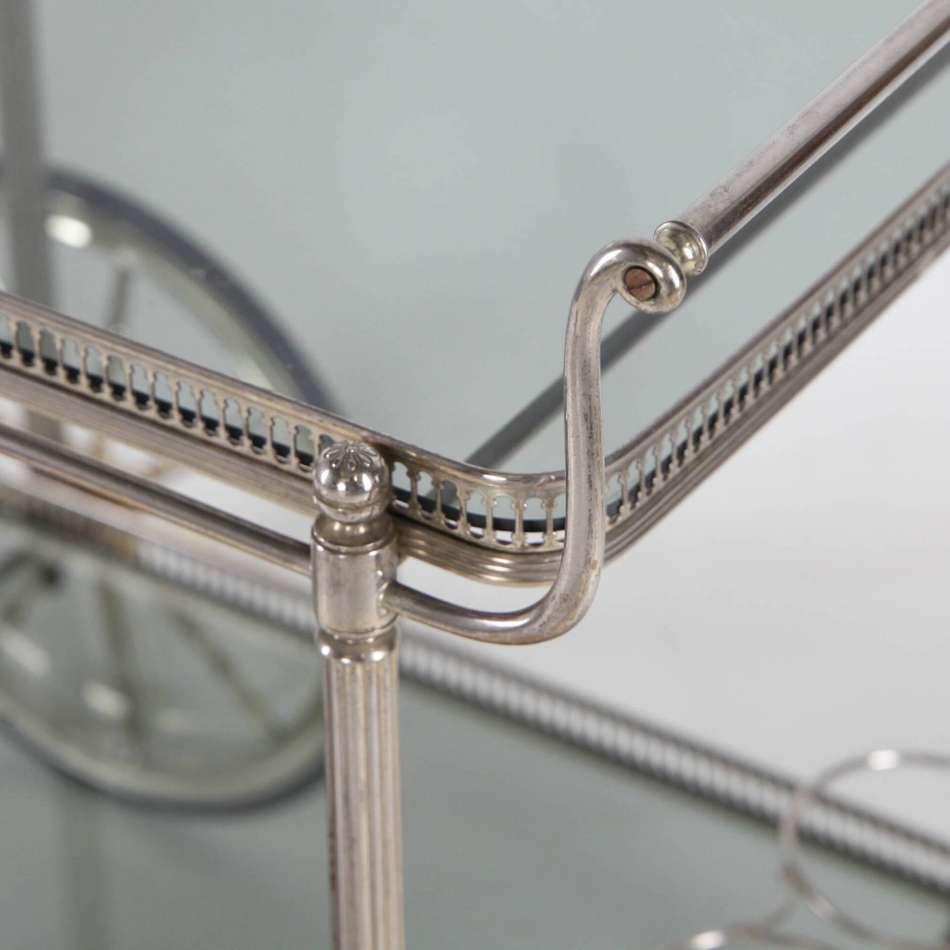 Silver-plated dessert set
