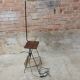 Lampadaire cordage vintage porte revue