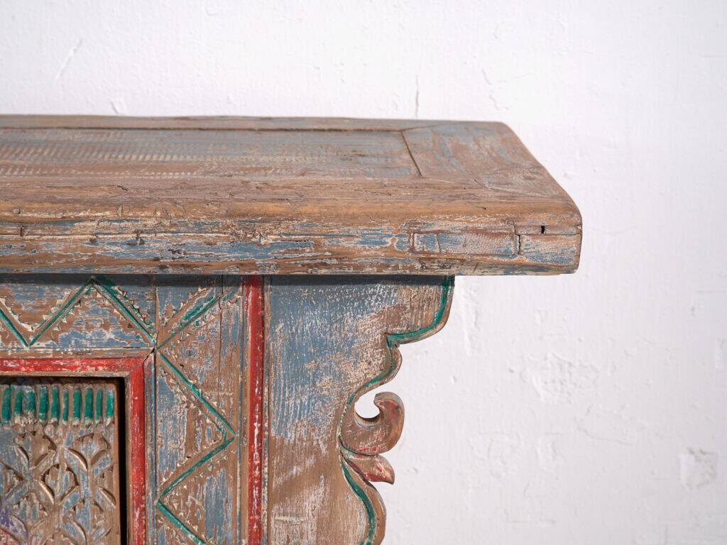 Old carved and polychrome enfilade in fir wood – China, circa 1930