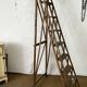 Grand escabeau en bois vintage