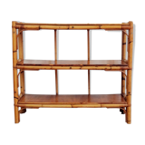 Rattan shelf