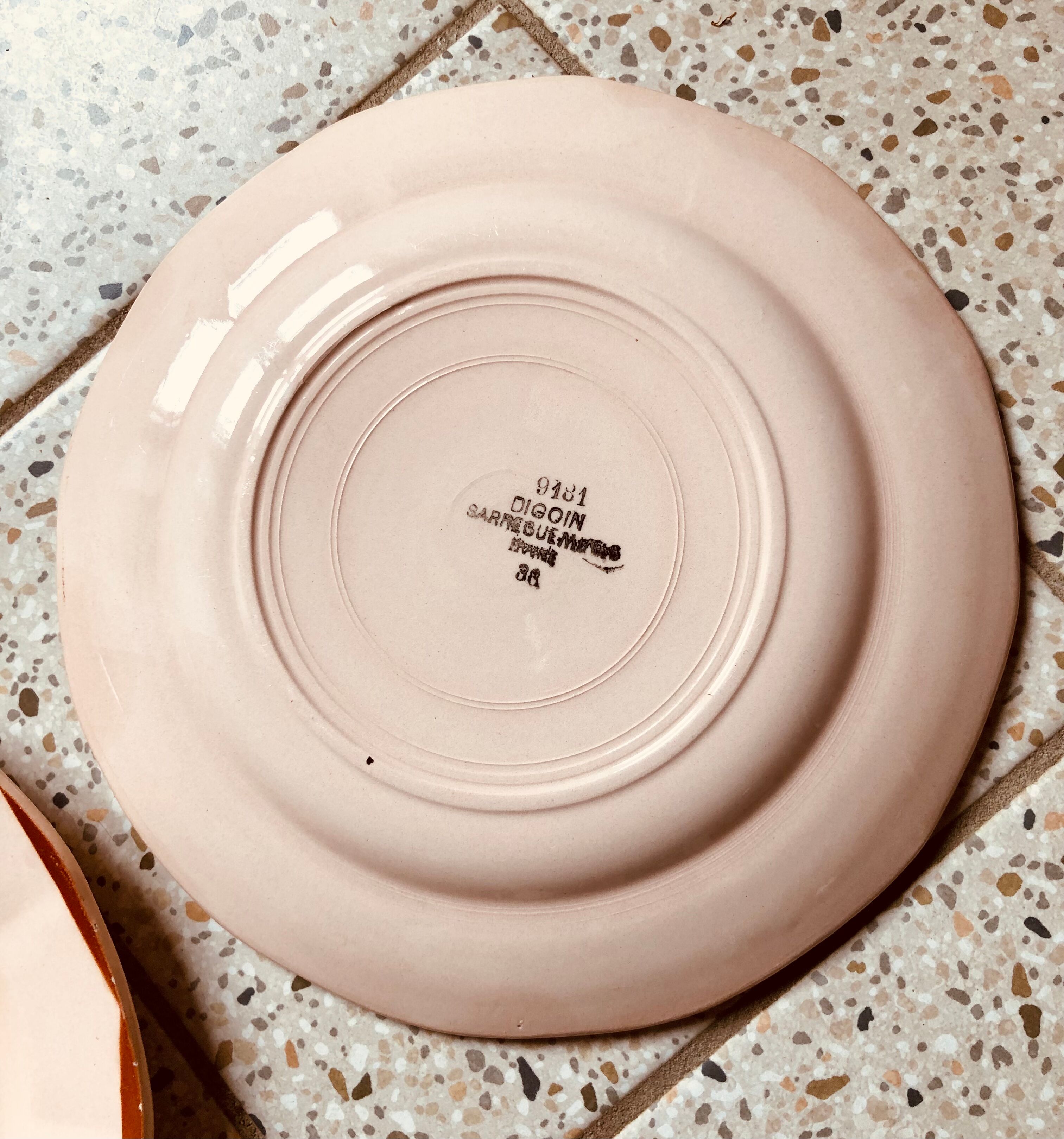 Dessert plates Sarreguemines