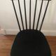 Sweden chair 1960 black bar stamped