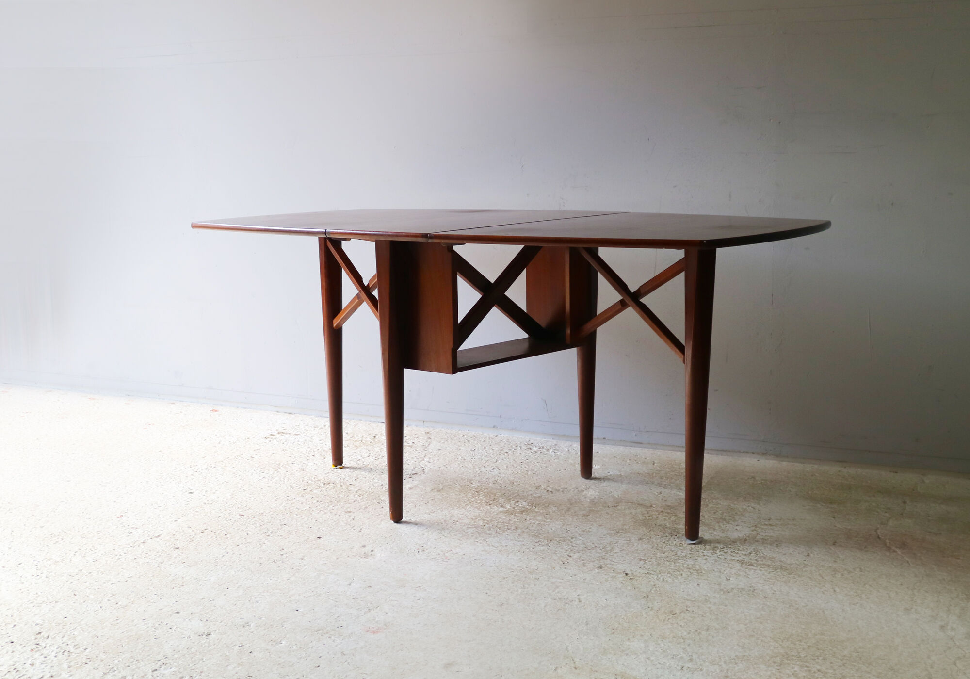1970’s German mid century extending dining table