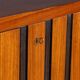 MID 20thC ITALIAN STRIPED WOODEN BUFFET BY PAOLO BUFFA c.1950
