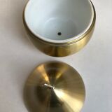 Golden pear-shaped ice bucket signs Novo industries Australiia 1970