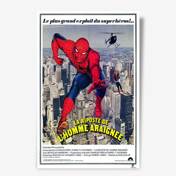 Vintage film poster the response of spiderman Spider man 1978