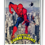 Vintage film poster the response of spiderman Spider man 1978