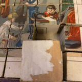 19th century wooden cube set