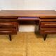 Mid-Century Retro Vintage Teak Floating Top Desk by G Plan Fresco Range Designed by Viktor Wilkins