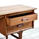 Midcentury Afromosia Desk From A. Younger Designed By John Herbert. Vintage