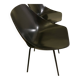3 Shell chairs Pierre Guariche – Reissue Maisons du Monde – Black