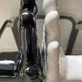 Pair of ceramic Hands bookends from the 70s