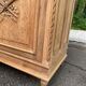 Louis XVI buffet renovated in solid oak from the 19th century, 140cm.