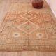 Peach Vintage Moroccan Rug 173 x 277 cm, Berber Wool Rug, Handmade Rug Boho