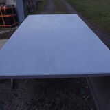 Industrial iron desk and Chair