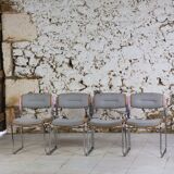 4 conference chairs from La Sorbonne, 1970