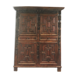 Cabinet with four oak shutters, Louis XIV period (Buffet)
