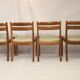 Set of 4 chairs dyrlund year 60 in teak