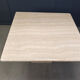 Vintage travertine dining table, 1970s