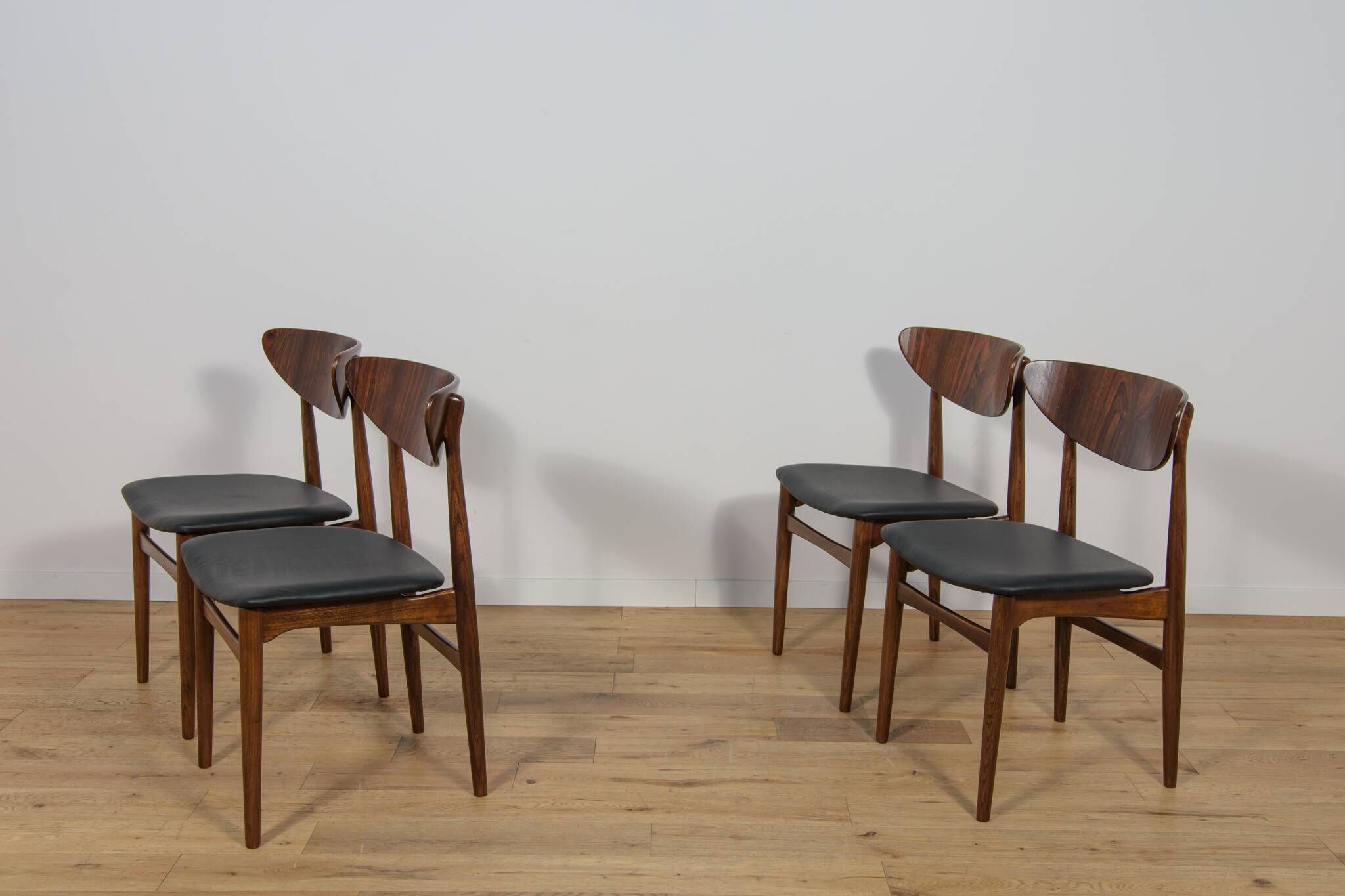 Mid-Century Danish Dining Chairs, 1960s, Set of 4