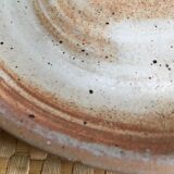 Series of 6 dessert plates in sandstone