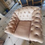 Salon trois pièces chesterfield