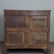 English oak chest of drawers late eighteenth century