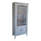 Parisian Art Deco glass cabinet