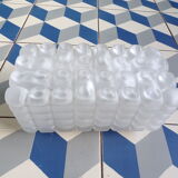 Erco wall lamp in molded blown glass