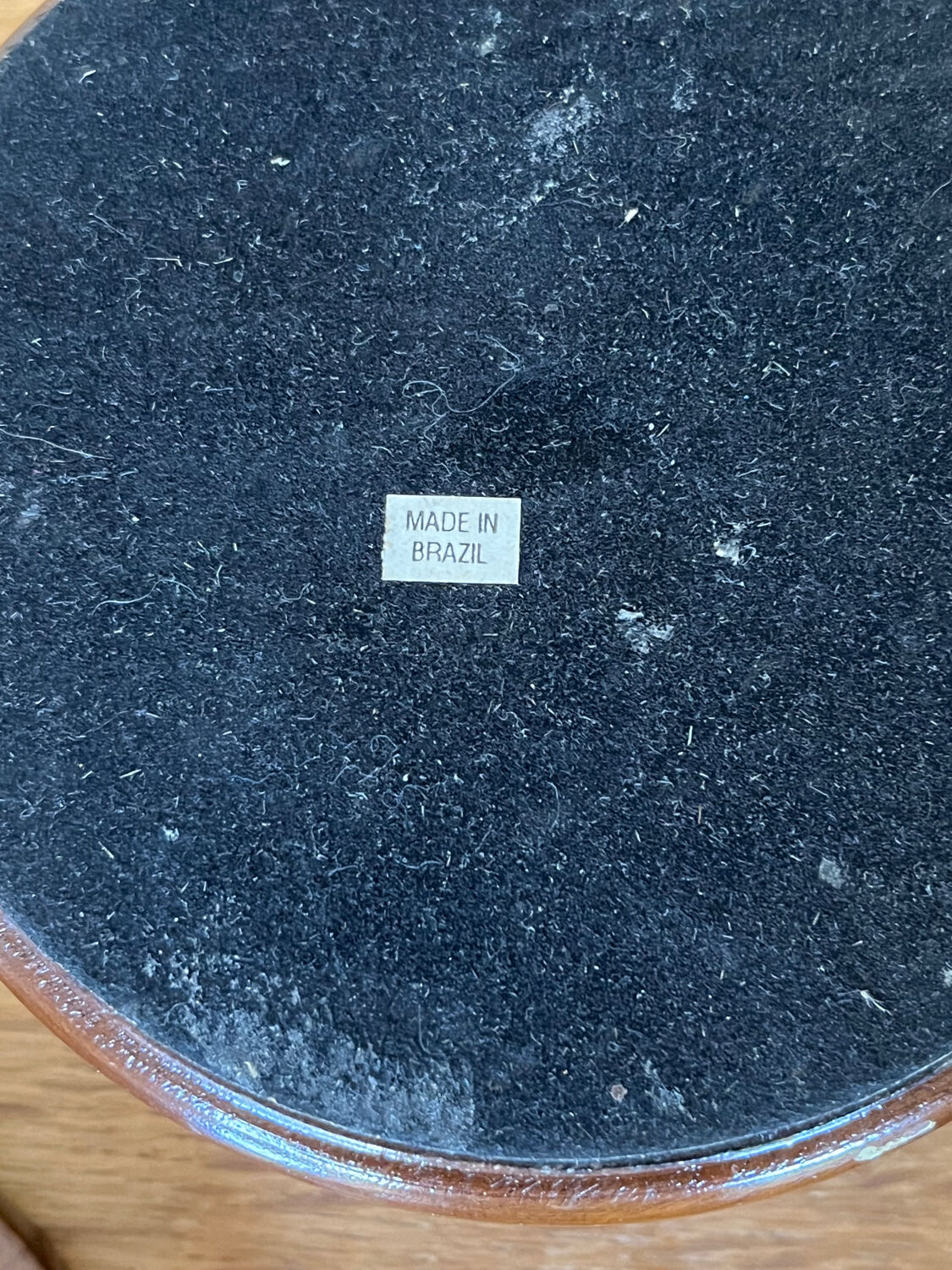 Wood and agate coasters