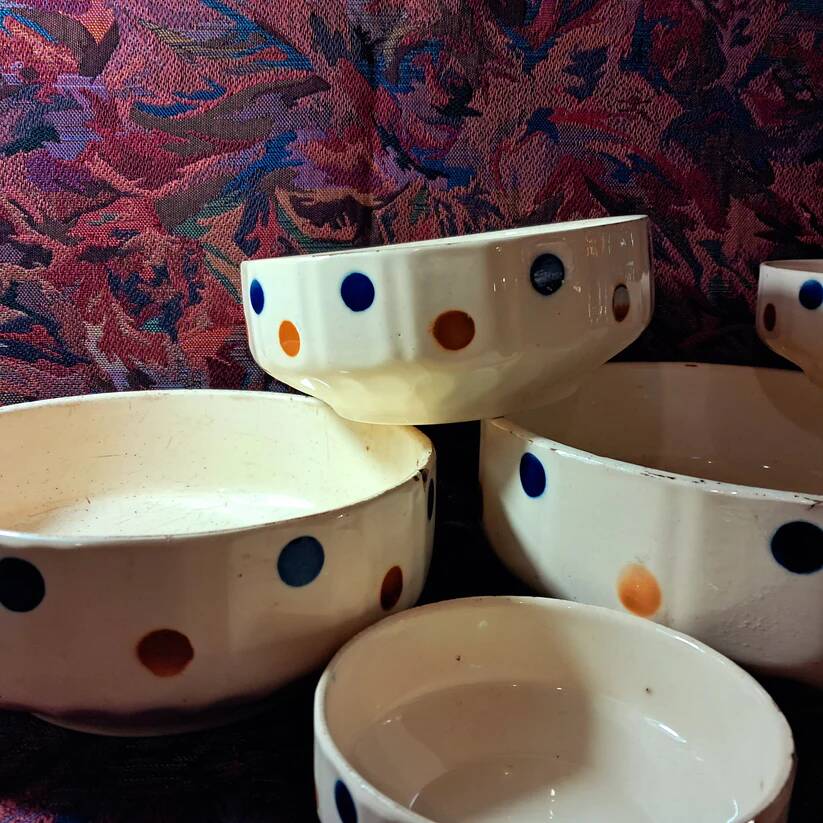 “Russian doll” salad bowls in Sarreguemines