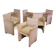 Set (6) by Mario Bellini 401 Break chairs for Cassina, 1990s