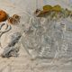 Set of 6 or 12 engraved crystal champagne glasses