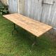 Table bistrot ancienne 6 personnes