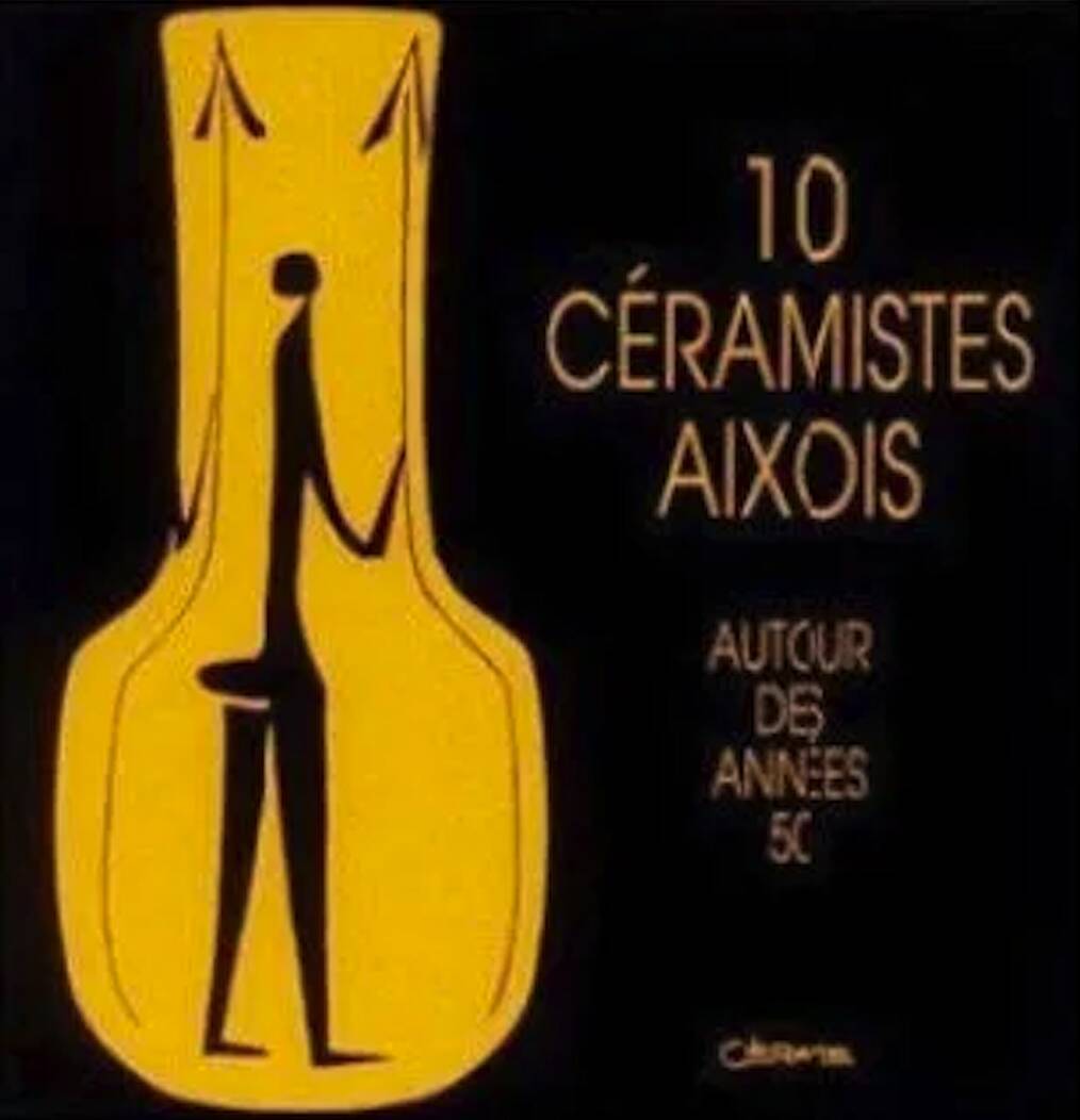 Giant vase sculpture C. Fernandez 1950