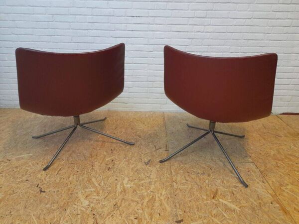 Paire de fauteuils lounge Yuki Zanotta