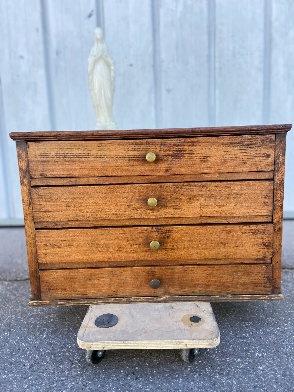 Antique storage cabinet