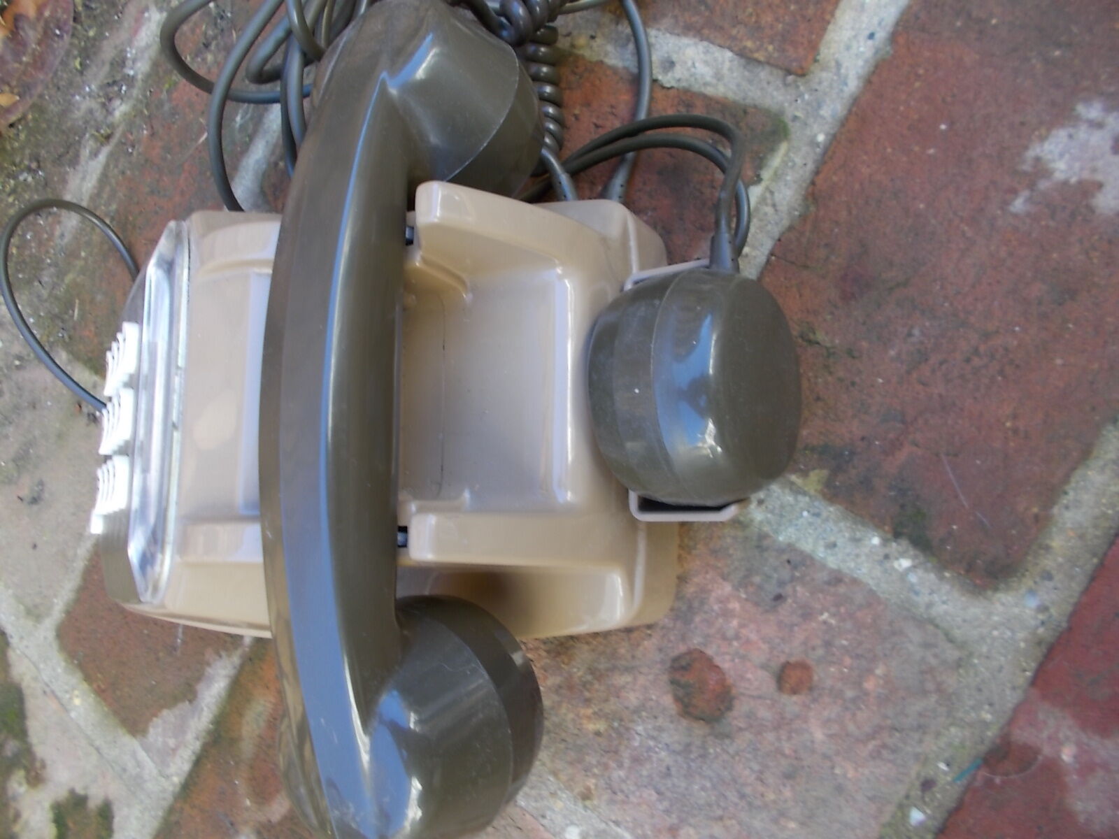 Vintage push-button telephone
