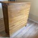 Buffet artisanal  en chêne massif , assemblage traditionnel
