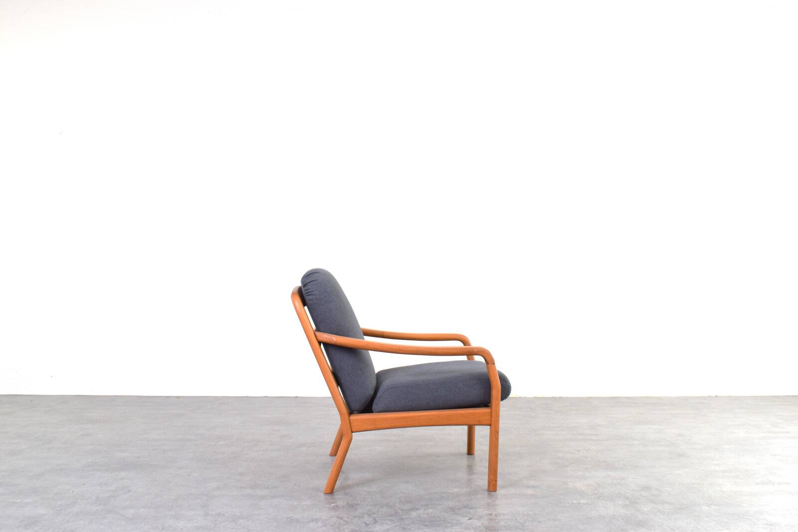 Mid-Century Danish Teak Lounge Chair by Dyrlund, 1970s.