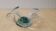 Bougeoir en verre italien